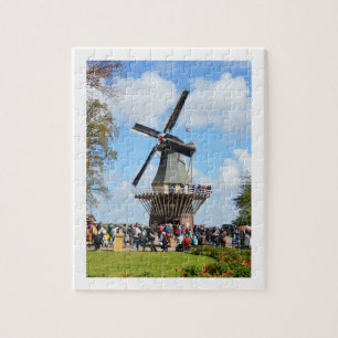 Kvarn i Keukenhof-trädgårdarna Pussel
