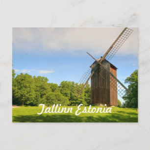 Kvarn i Tallinn Estland Vykort