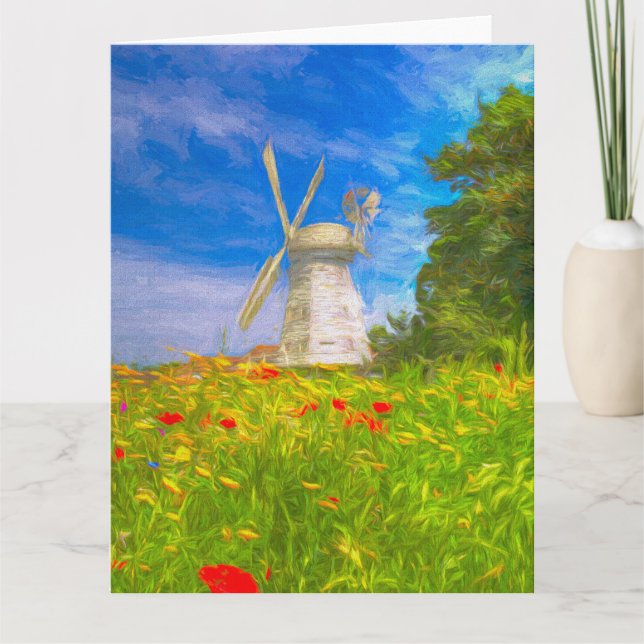 Kvarn Meadow Art Kort (Framsida)
