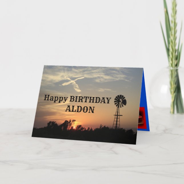 Kvarn med ett Kor i hälsningskortet Himmel Helgkort (Framsida)