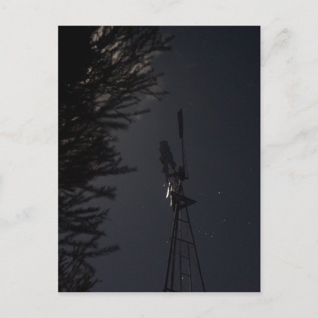 KVARN NIGHT HIMMEL QUEENSLAND AUSTRALIA VYKORT (Framsida)