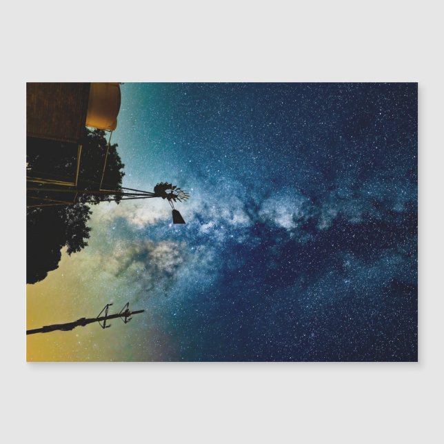 Kvarn och Milky Way (Framsida)