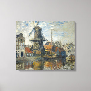 Kvarn om Onbekende Gracht, Amsterdam Canvastryck