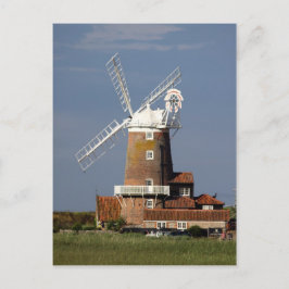 Kvarn på Cley, norr Norfolk. Vykort