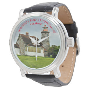 Kvarn Point Lighthouse, Vermont eWatch Watch Watch Armbandsur
