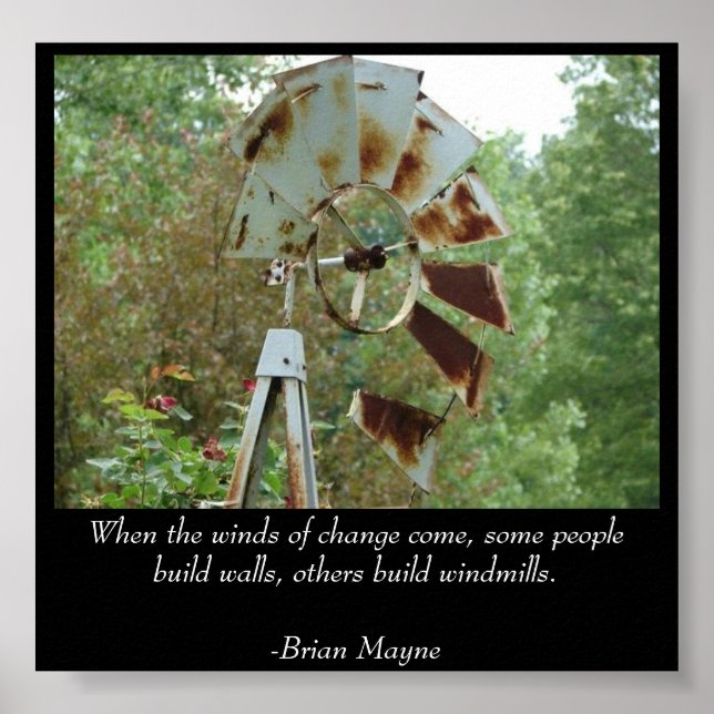 Kvarn Portfölj Poster (Framsidan)