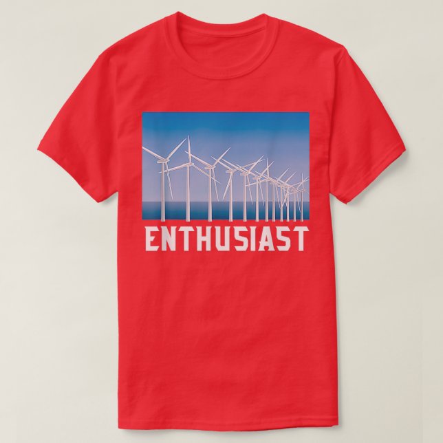 Kvarn Renewable Energy Enthusiast Shirt Vind Tu T (Design framsida)