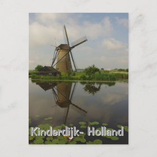 Kvarn vid Kinderdijk Vykort