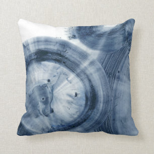Kvarnar - Inky Blue Circles Kudde