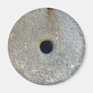 kvarnstenen mal flint sädes- bröd för stenmjöl magnet