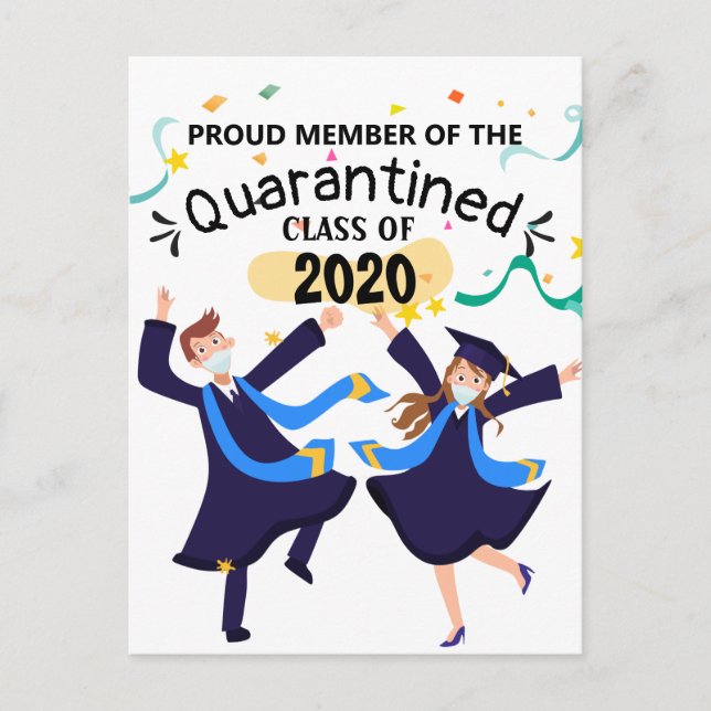 Kvarstående klass 2020 vykort (Framsida)