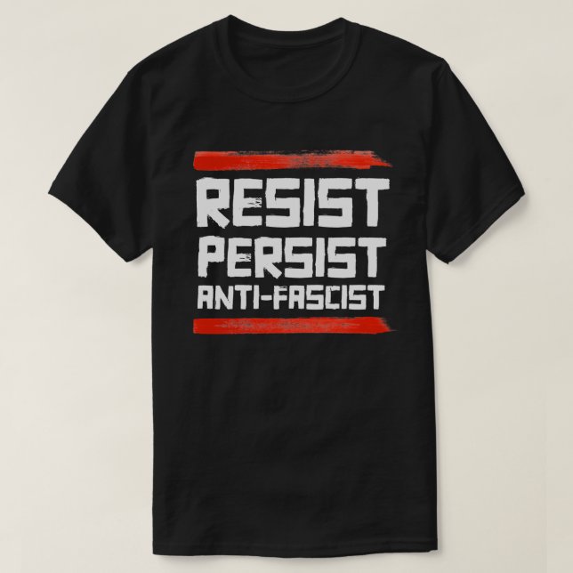 KVARSTÄNDIG ANTIFASCIST T SHIRT (Design framsida)
