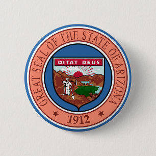 Kvartal för Arizona State USA Button Knapp