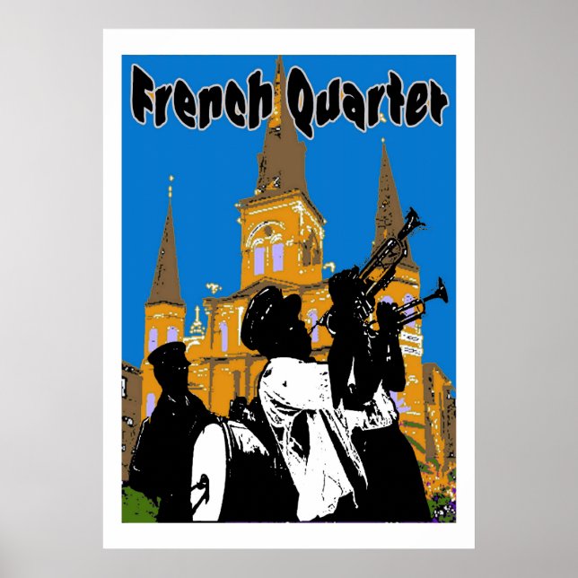 Kvartal för Fransk av streck Poster (Framsidan)