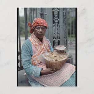 Kvartal för Praline Sales Jackson-Fransk Vykort