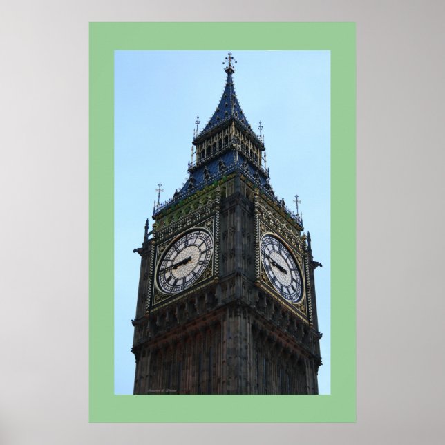 Kvartal till kl. 20.00 poster (Framsidan)