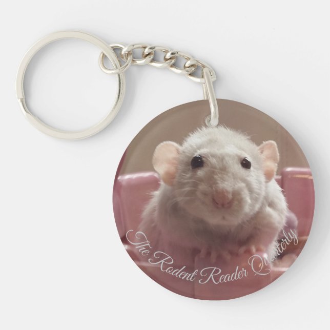 Kvartalsnyckelkedjan Rodent Reader med Ree (Framsidan)