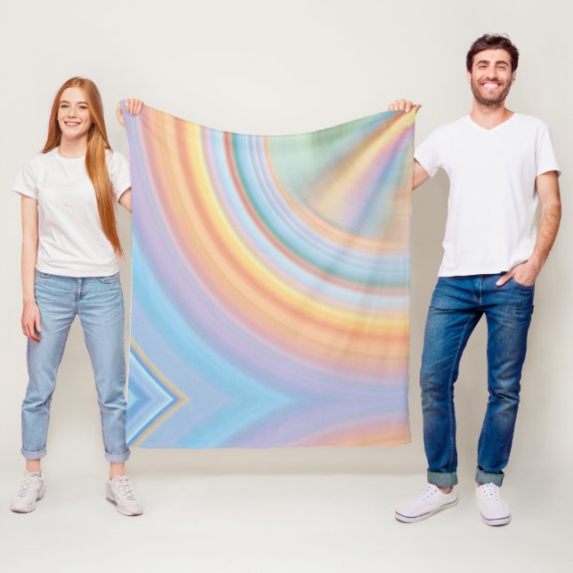 Kvartalsvis Blek Fleecefilt (På plats)