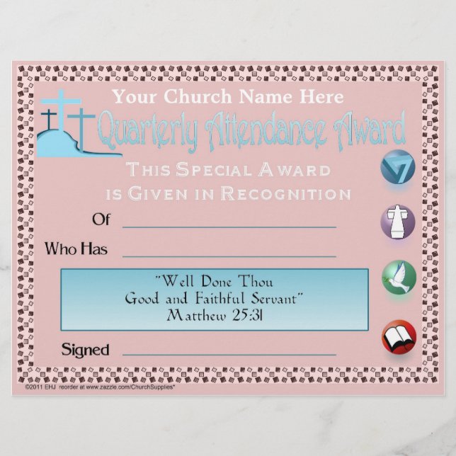 Kvartalsvis närvaropris (Framsida)