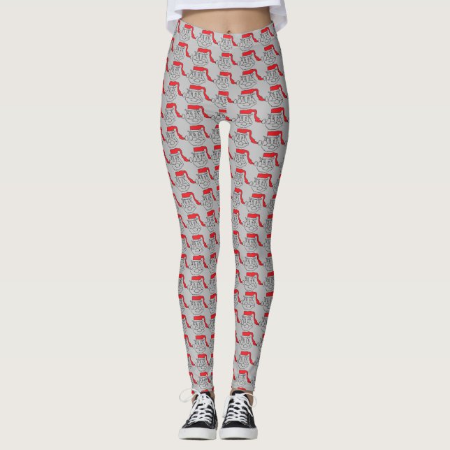 Kvarter för jultomter leggings (Framsida)
