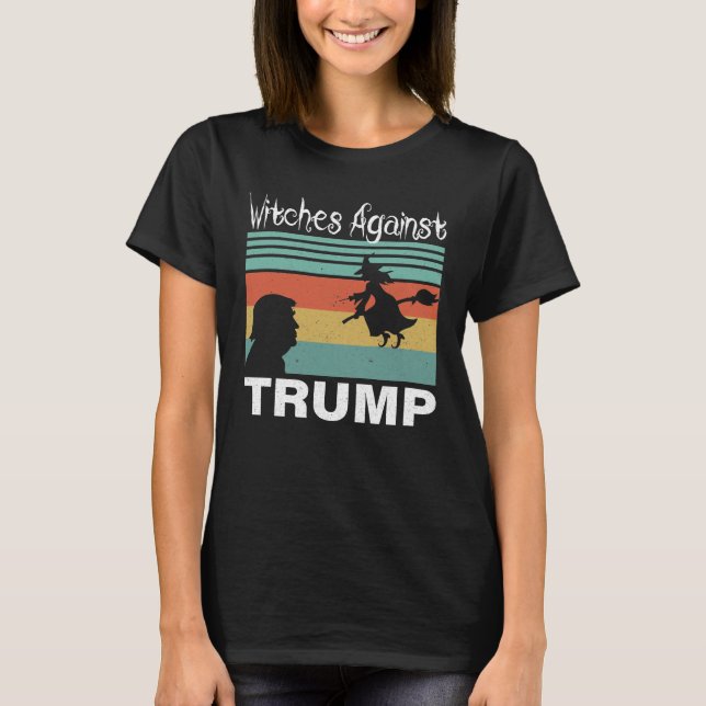 Kvarter mot trump 2024 för kvinnor t shirt (Framsida)