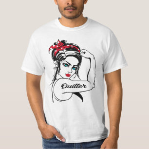 Kvarter Rosie Rise Pin Up T Shirt