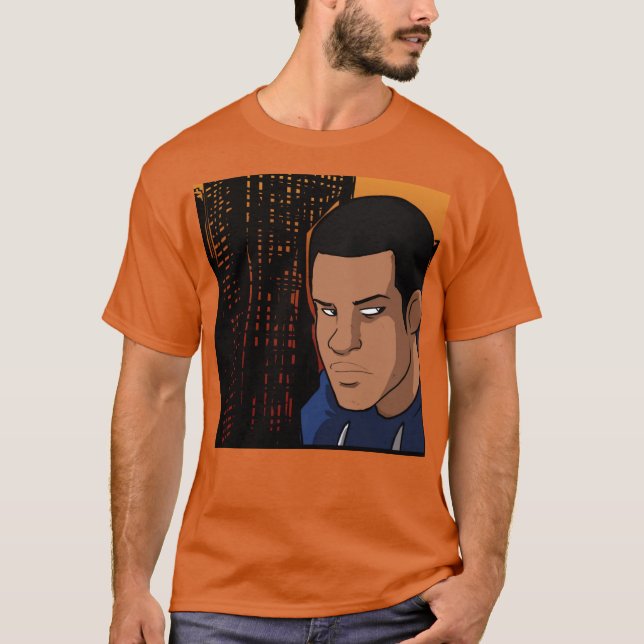 Kvarter till kvarteret som presenterar den Supa T Shirt (Framsida)