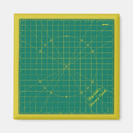 Kvarterarens Grönt Minskar Mat Personlig Magnet