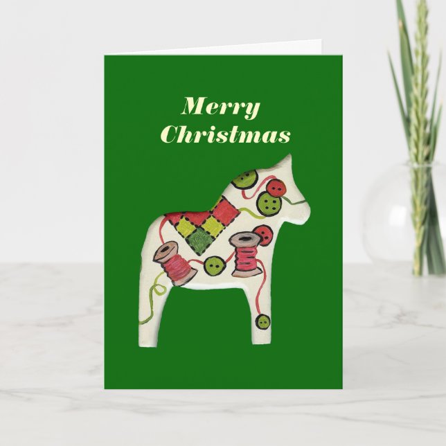 Kvarterarens julkort helgkort (Framsida)