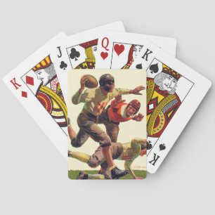 Kvarterback-pass Spel Kort