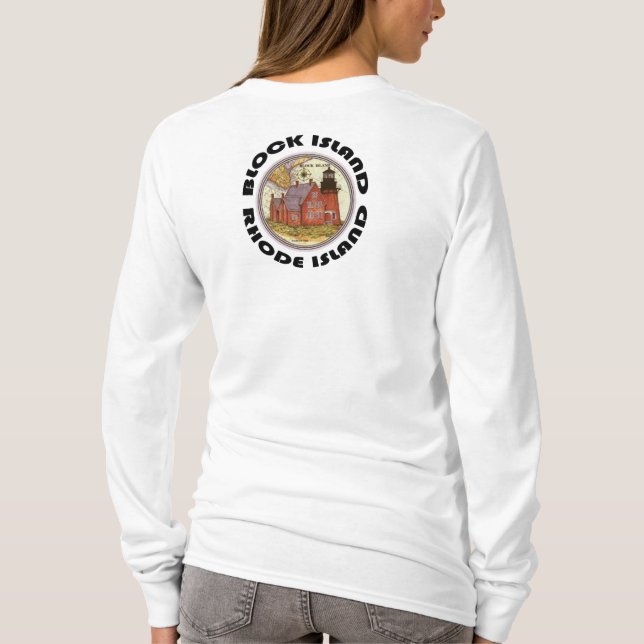 KvarterIsland. T Shirt (Baksida)