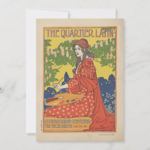 Kvarterlatin 1890 Vintage Magazine