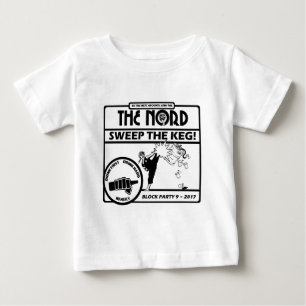 Kvarterparty 9 - tända eller för vit att bekläd t shirt