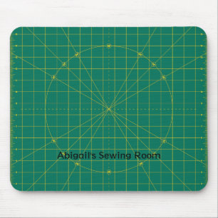 Kvarters Grönt Stämmer Mat Mousepad Musmatta