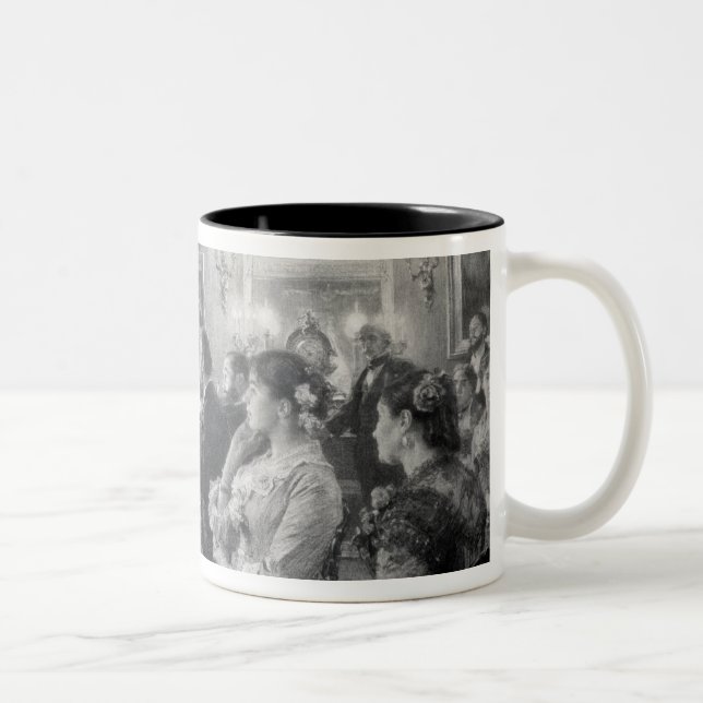 Kvartetten Två-Tonad Mugg (Höger)
