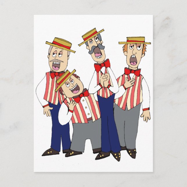 Kvartetten Vykort (Framsida)