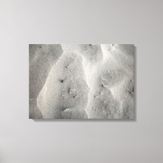 Kvartsand på sträckt canvas