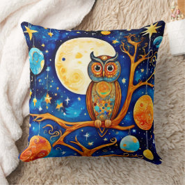 Kvartselleri Uggla: Stars, Måne, planeter Kudde