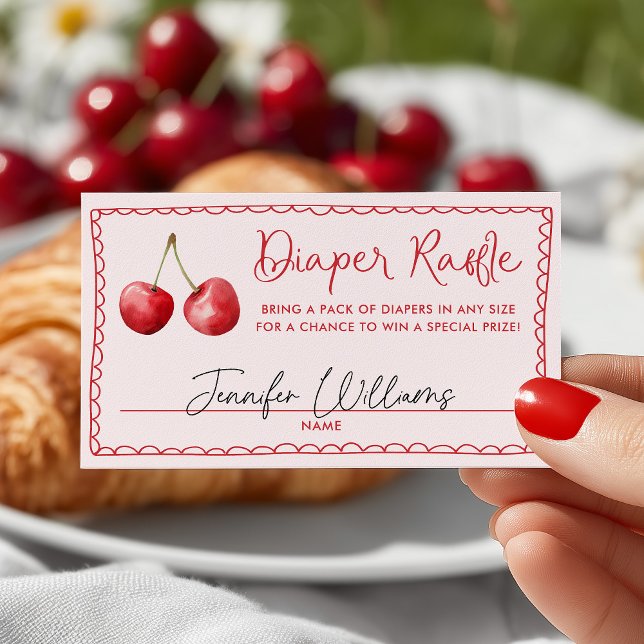 Kvartsfärgsskläder för barn med körsbärsskena Raff Tilläggskort (Skapare uppladdad)