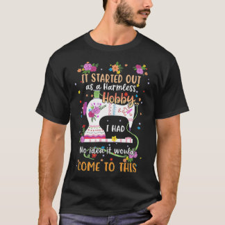 Kvartskjorta Harmless Hobby Sewing Gifts for T Shirt