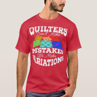 Kvartsparter gör inte fel vi gör ändringar t shirt