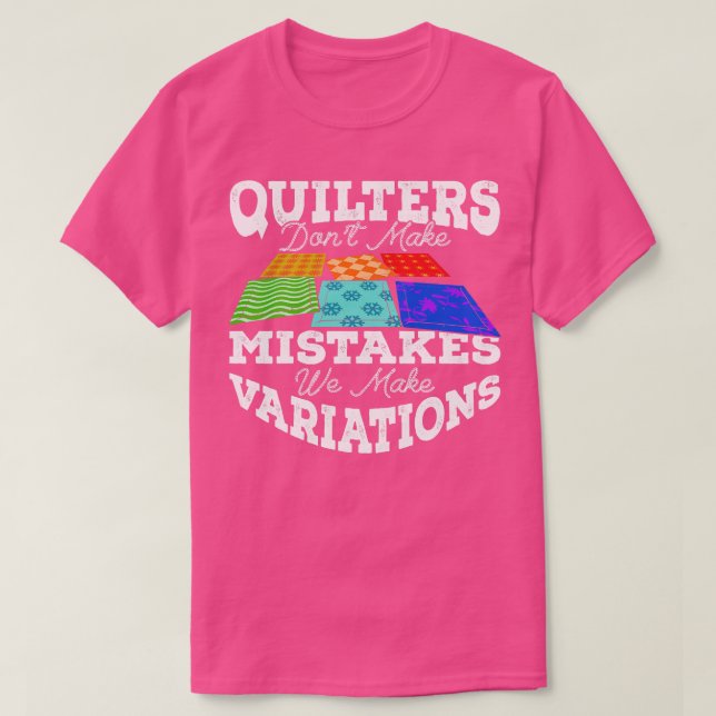 Kvartsparter gör inte fel vi gör ändringar t shirt (Design framsida)