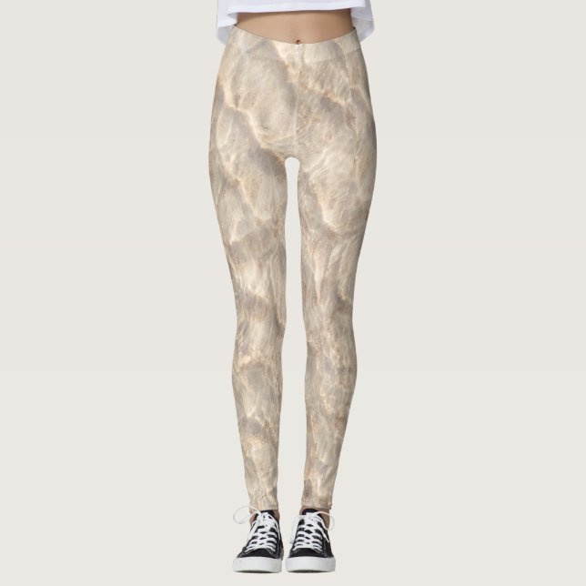 Kvartssand Leggings (Framsida)