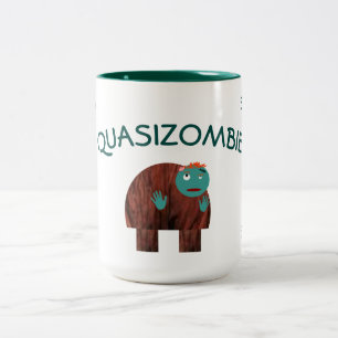 Kvasi Zombie Två-Tonad Mugg