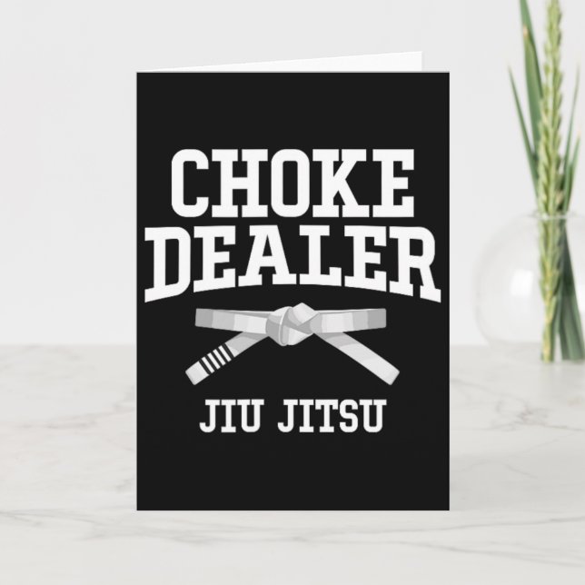 Kväv handlare Jiujitsu Karate Boxning Muay Thai Sp Kort (Framsida)