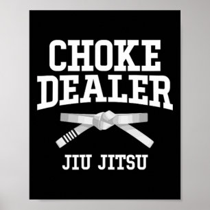 Kväv handlare Jiujitsu Karate Boxning Muay Thai Sp Poster