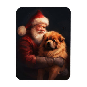 Kväv med Jultomten julafton Magnet