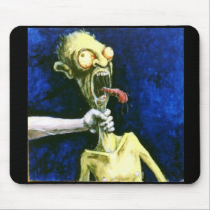 Kväva zombien Mousepad Musmatta