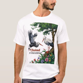 Kvävd av framsteg t shirt