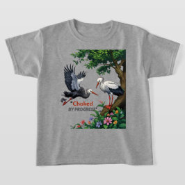 Kvävd av framsteg t shirt